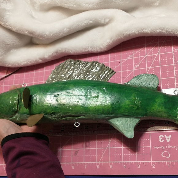 Walleye Fish Decoy - Picture 7 of 10